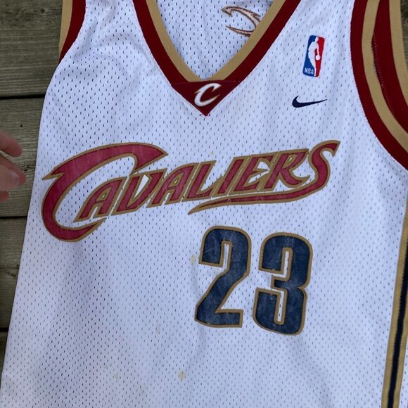Vintage Nike Lebron James Jersey Cleveland Cavaliers Jersey XL - Picture 6 of 8